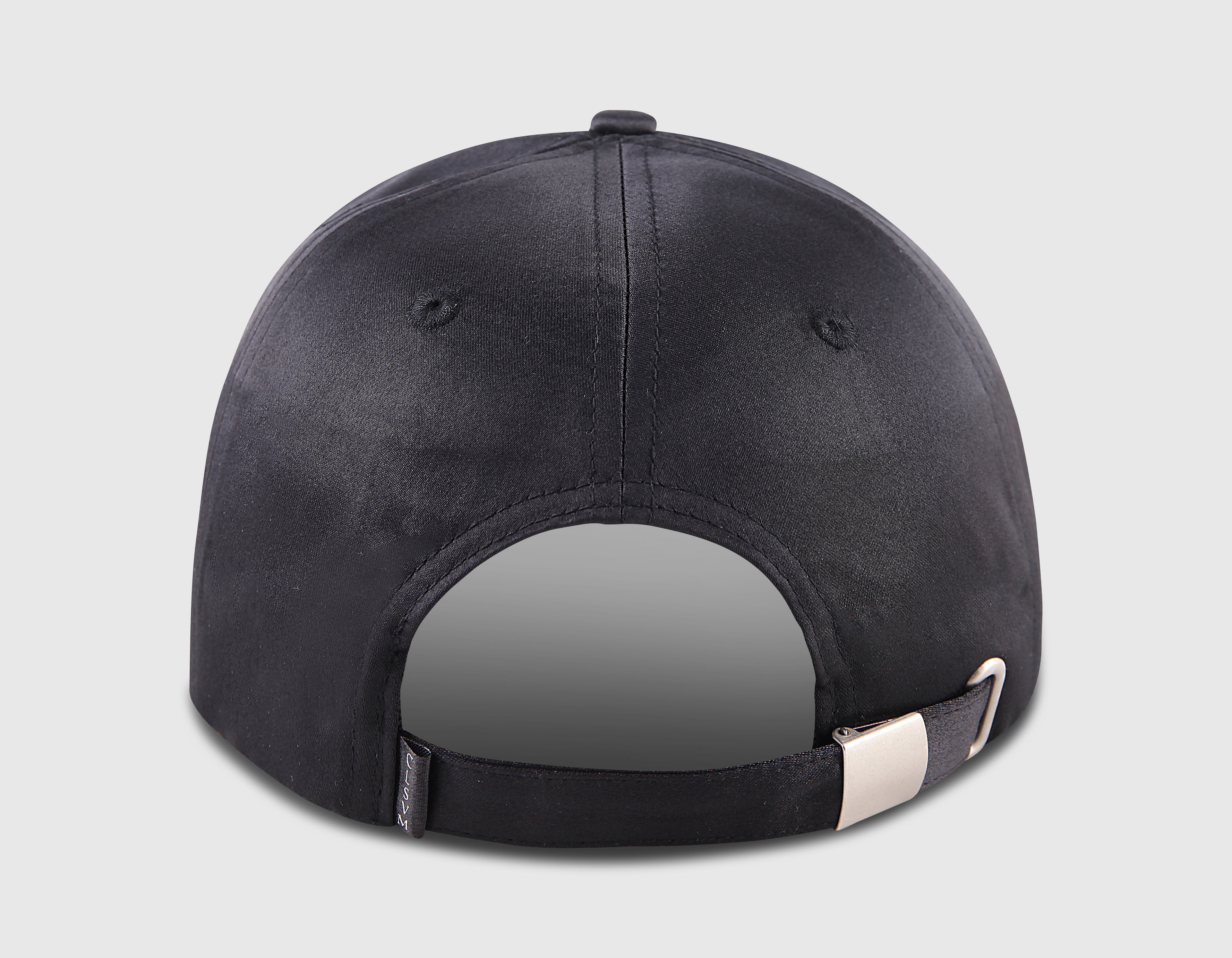 Cappello Baseball Satinato Nero – COLOSSEVM®