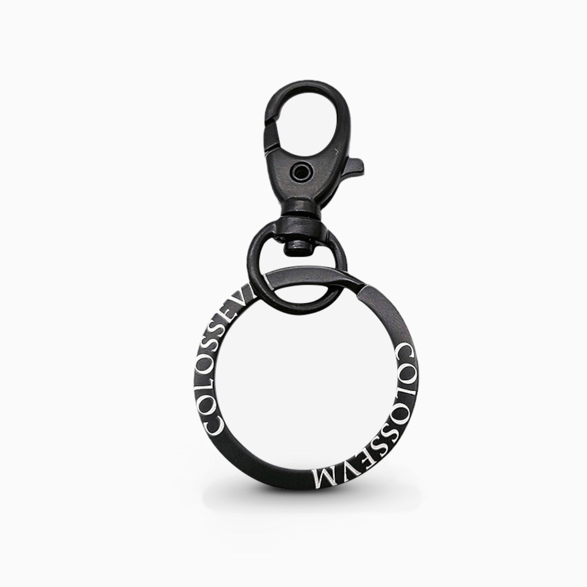 Portachiavi Cerchio Nero Opaco – COLOSSEVM®